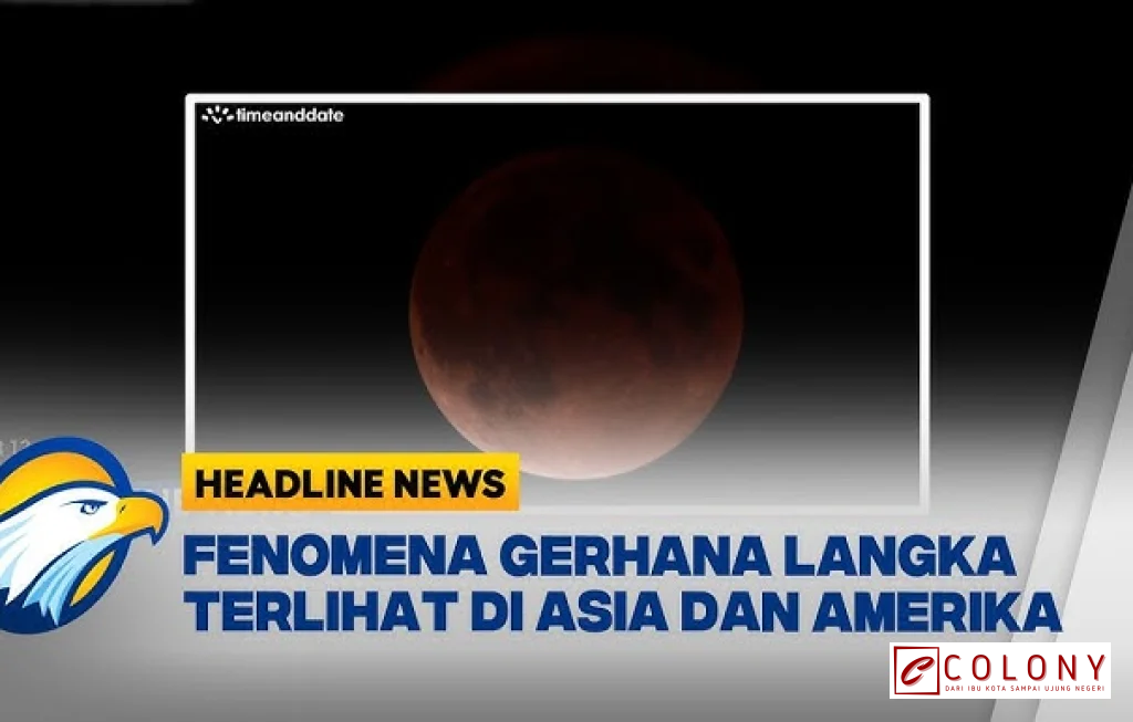 penampakan langka Bumi dan Bulan