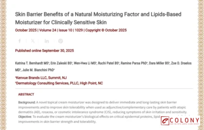 Strength Of Sensitivity Skin Barrier