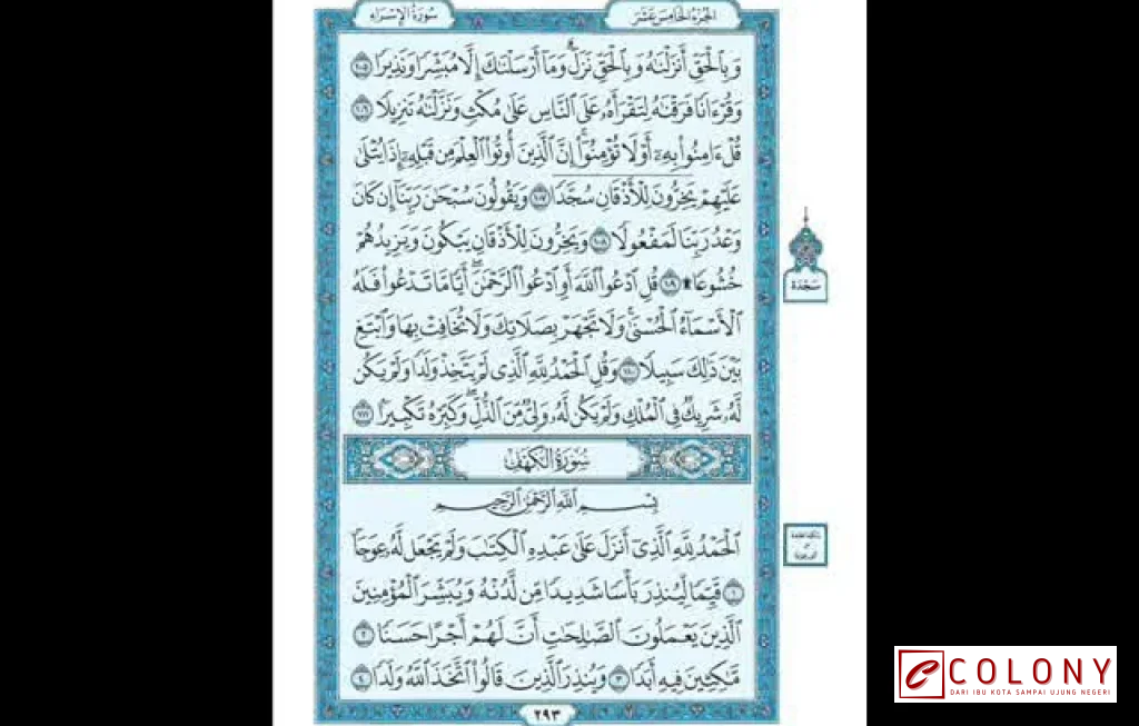 surat al kahfi halaman berapa