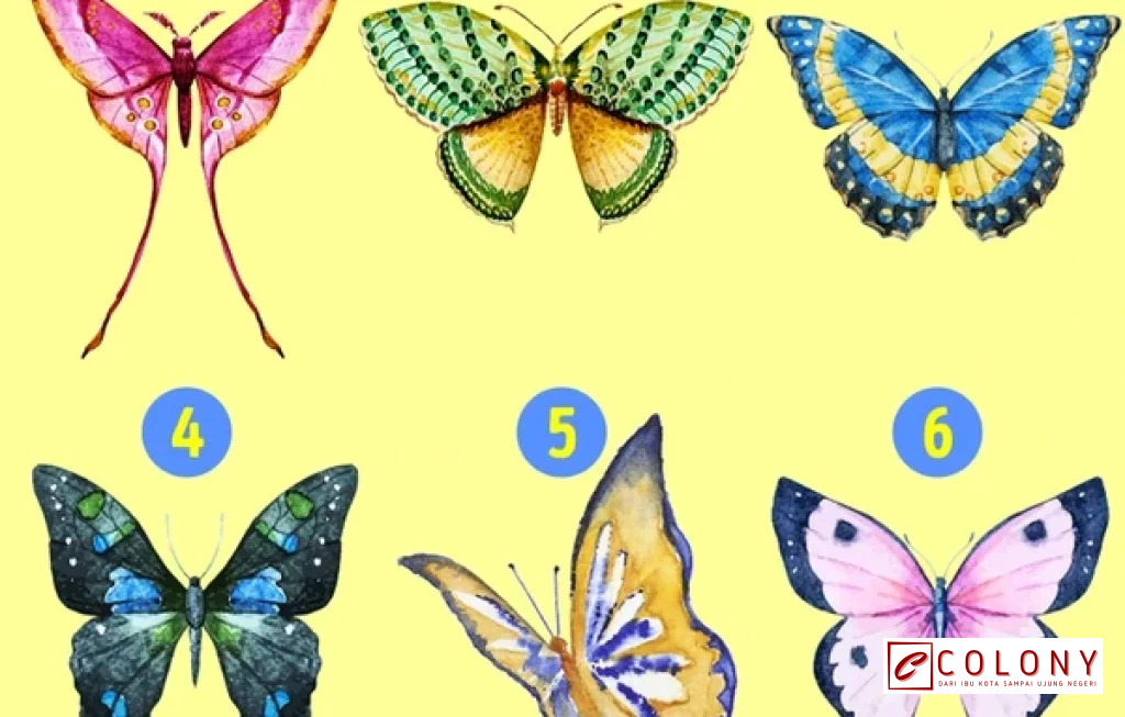 tes kepribadian kupu-kupu