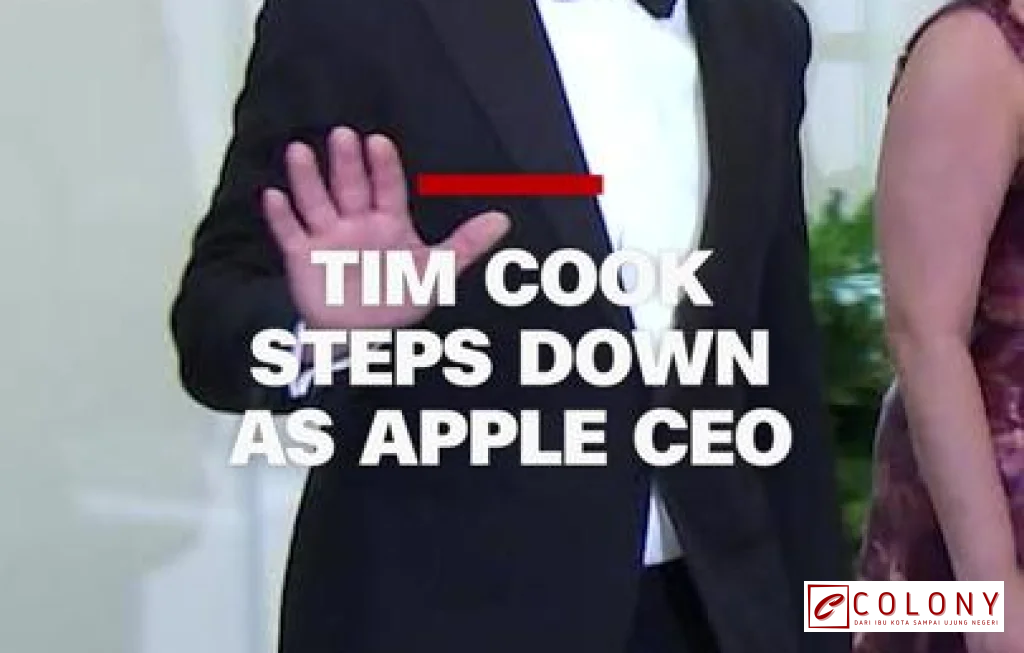 Tim Cook Lengser dari Apple