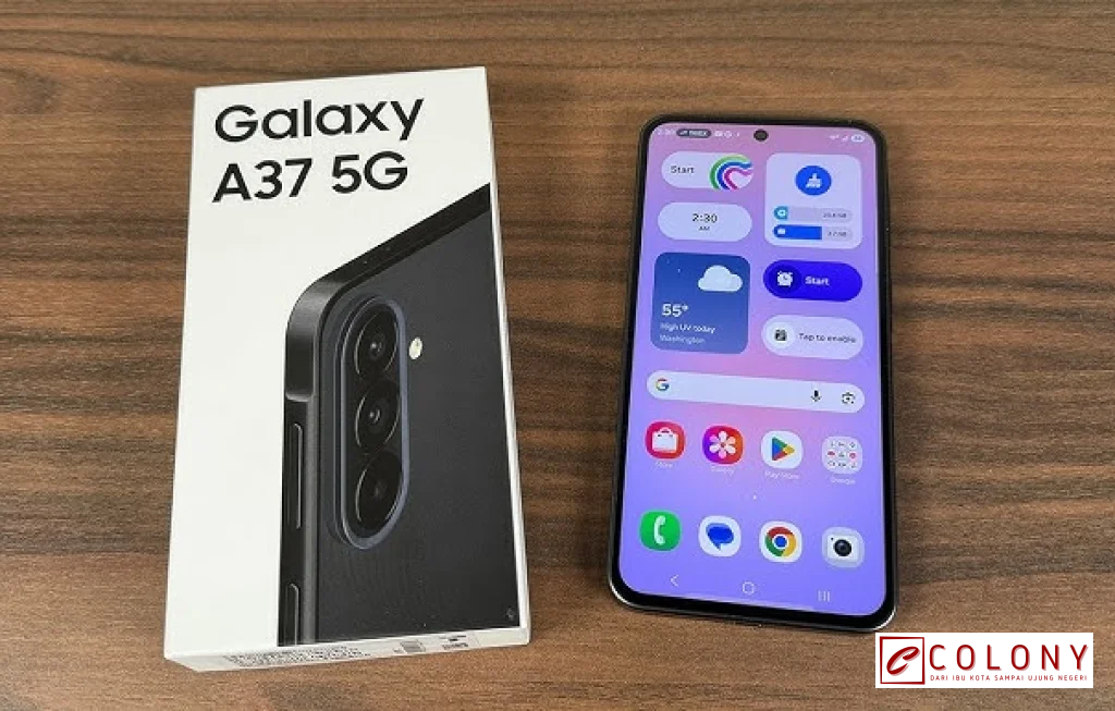 unboxing Samsung Galaxy A37 5G