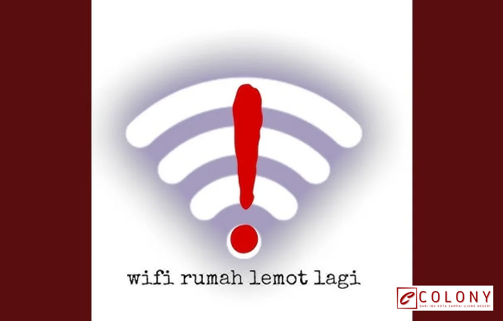 wifi rumah lemot