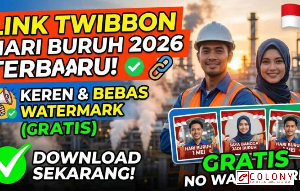 twibbon hari buruh 2026