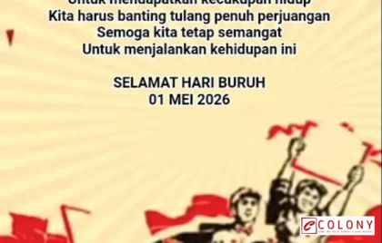 ucapan Hari Buruh 1 Mei 2026